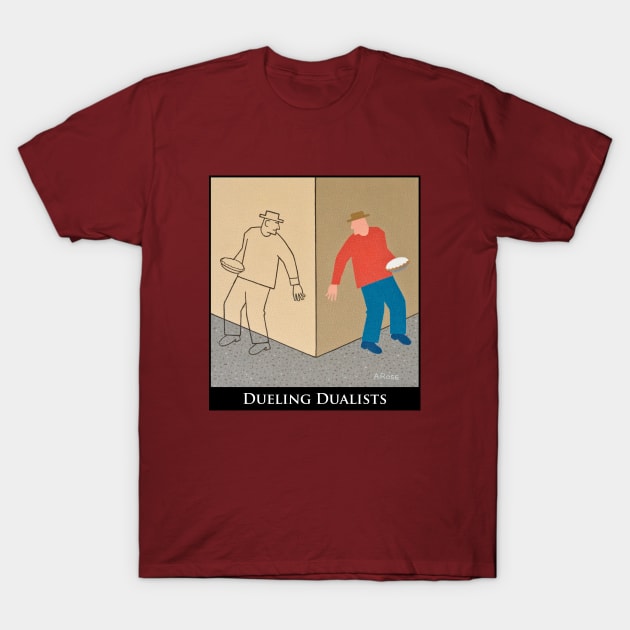 Dueling Dualists T-Shirt by RoseOfCorn